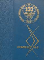 1964 Powell County High School Yearbook from Deer lodge, Montana cover image