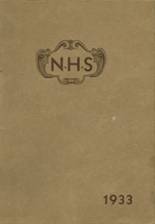 Newtown High School 1933 yearbook cover photo