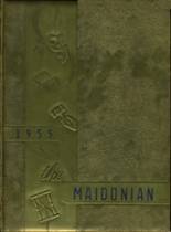 Maiden High School 1955 yearbook cover photo