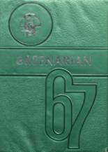 Green River High School 1967 yearbook cover photo