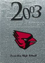 2003 Forreston High School Yearbook from Forreston, Illinois cover image