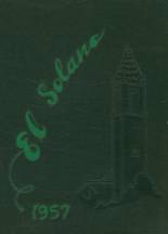 Santa Paula Union High School 1957 yearbook cover photo