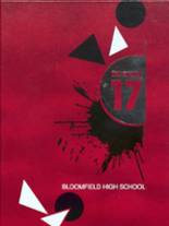 Bloomfield High School 2017 yearbook cover photo