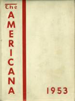 1953 Butler Township High School Yearbook from Fountain springs, Pennsylvania cover image