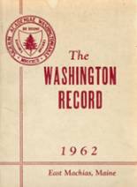 1962 Washington Academy Yearbook from East machias, Maine cover image