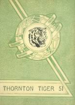 Thornton High School 1951 yearbook cover photo
