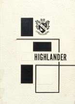 Highland High School 1965 yearbook cover photo