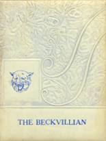 1954 Beckville High School Yearbook from Beckville, Texas cover image