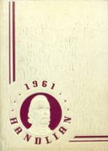 1961 Handley High School Yearbook from Winchester, Virginia cover image