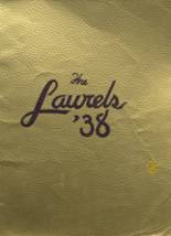 Laurel High School 1938 yearbook cover photo