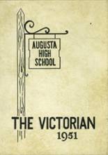 1951 Augusta High School Yearbook from Carrollton, Ohio cover image