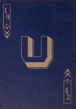 Union High School 1942 yearbook cover photo