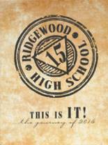 Ridgewood High School 2015 yearbook cover photo