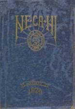 New Castle High School 1929 yearbook cover photo