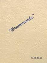 Drummond High School 1947 yearbook cover photo