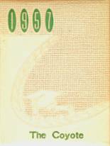 1957 Woodston High School Yearbook from Stockton, Kansas cover image