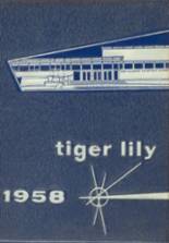 Port Allegany High School 1958 yearbook cover photo