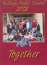 Billings High School 2008 yearbook cover photo