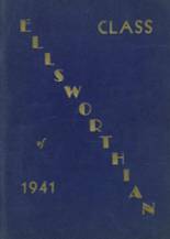 Ellsworth High School 1941 yearbook cover photo