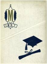 1957 Moravia Community High School Yearbook from Moravia, Iowa cover image