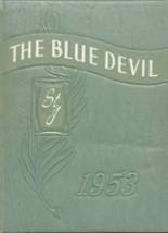 St. John's High School 1953 yearbook cover photo