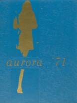 1971 Anderson Union High School Yearbook from Anderson, California cover image