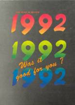 1992 Buffalo High School Yearbook from Buffalo, Missouri cover image