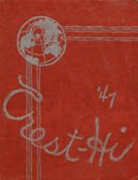 Corfu High School 1947 yearbook cover photo