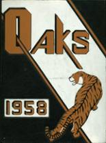 Muskegon Heights High School 1958 yearbook cover photo