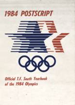 1984 Thornton Fractional South High School Yearbook from Lansing, Illinois cover image