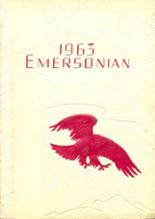 Emerson High School 1963 yearbook cover photo