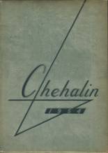 Chehalis High School 1954 yearbook cover photo