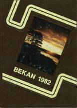Sebeka High School 1982 yearbook cover photo