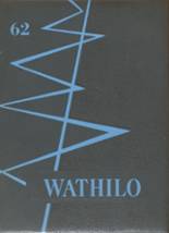 Waterloo High School 1962 yearbook cover photo