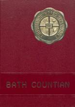 Bath County High School 1969 yearbook cover photo