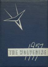 East Clarendon High School 1957 yearbook cover photo