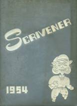 Springfield (Delaware County) High School 1954 yearbook cover photo