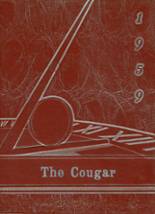 Courtenay High School 1959 yearbook cover photo