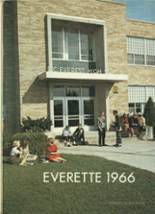 D.C. Everest Junior High School 1966 yearbook cover photo