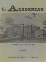 Pembroke Academy 1943 yearbook cover photo