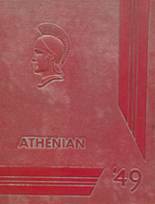 Athens High School 1949 yearbook cover photo