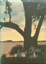 Clearwater High School 1963 yearbook cover photo