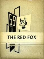 Foxboro High School 1959 yearbook cover photo