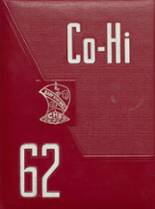College High School 1962 yearbook cover photo