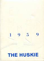 Hemlock High School 1959 yearbook cover photo