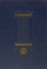 1937 Roxbury High School Yearbook from Succasunna, New Jersey cover image
