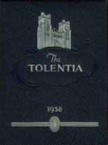 St. Nicholas of Tolentine High School 1938 yearbook cover photo