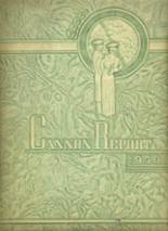 Cannon High School 1950 yearbook cover photo