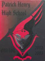 Patrick Henry High School 2003 yearbook cover photo
