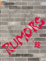 1988 Williams Bay High School Yearbook from Williams bay, Wisconsin cover image